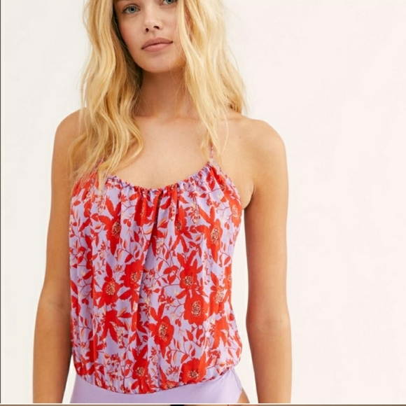 Intimately FREE PEOPLE Liza Wisteria Combo Bodysui - Picture 4 of 15